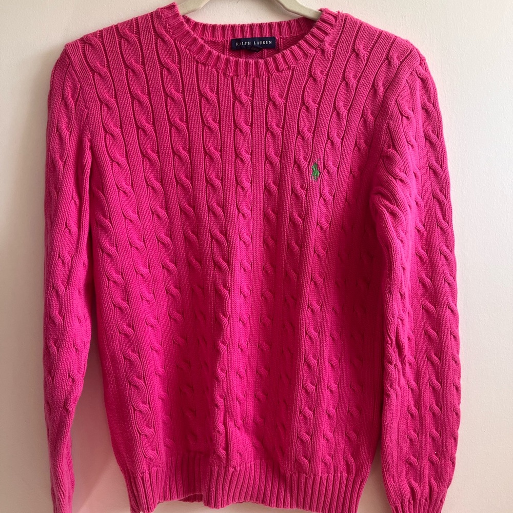 Ralph Lauren Cotton Crewneck Sweater
